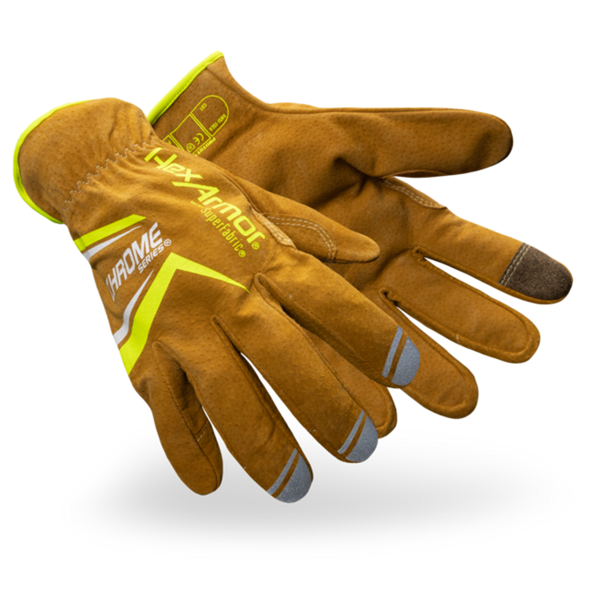 HexArmor Chrome Series With Ironhide 4090 Cut Level A8 Gloves