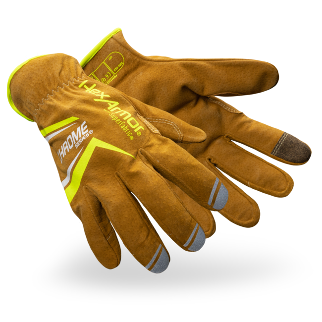 HexArmor Chrome Series With Ironhide 4090 Cut Level A8 Gloves