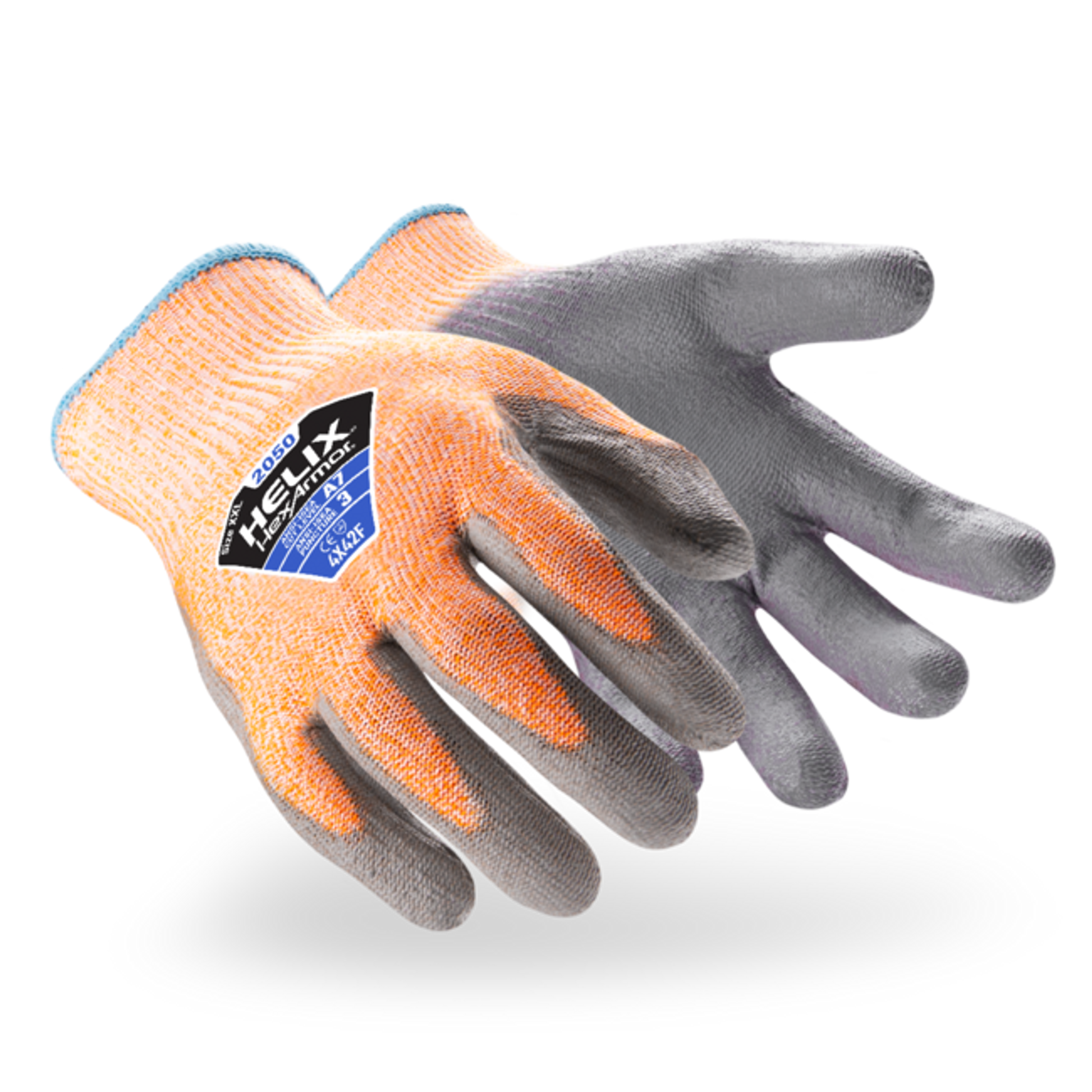 HexArmor Helix 2050 Cut Level A7 Gloves