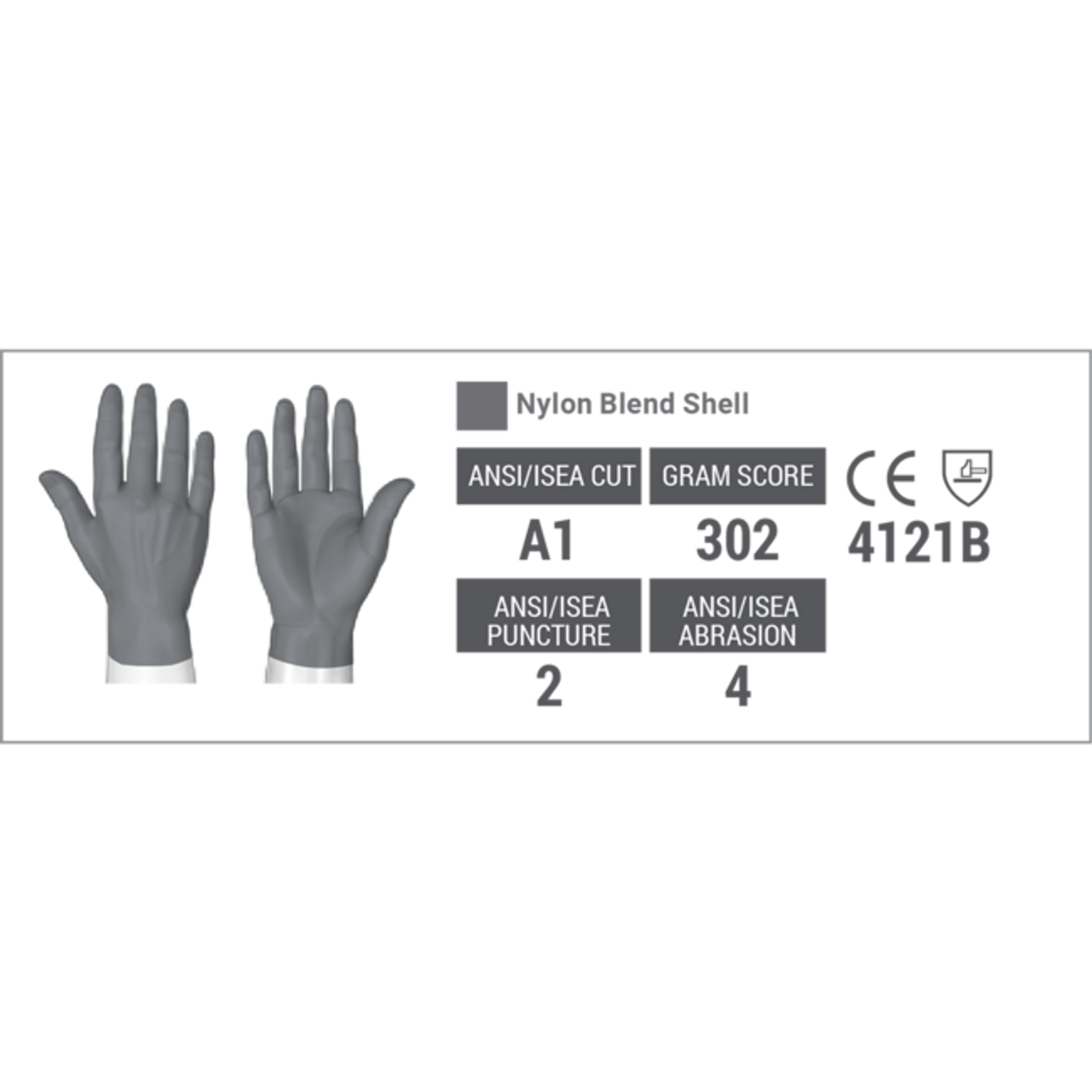 HexArmor Helix 1090 Cut A1 - CE 4121B Gloves - Pair