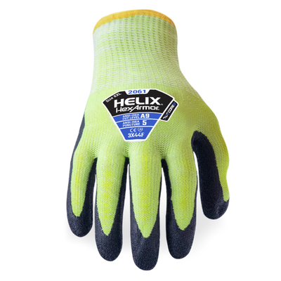 HexArmor Helix 2061 with Core9 technology Cut A9 - CE 3X44F Gloves - Pair