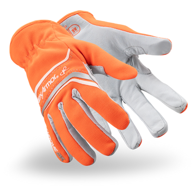 HexArmor Chrome STL 4075 Cut Level A6 Gloves - 12/Pair