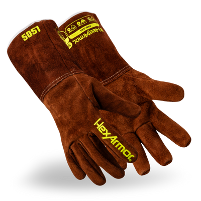 HexArmor Heatarmor 5051 Welding Glove Cut Level A3 Gloves - 12/Pair