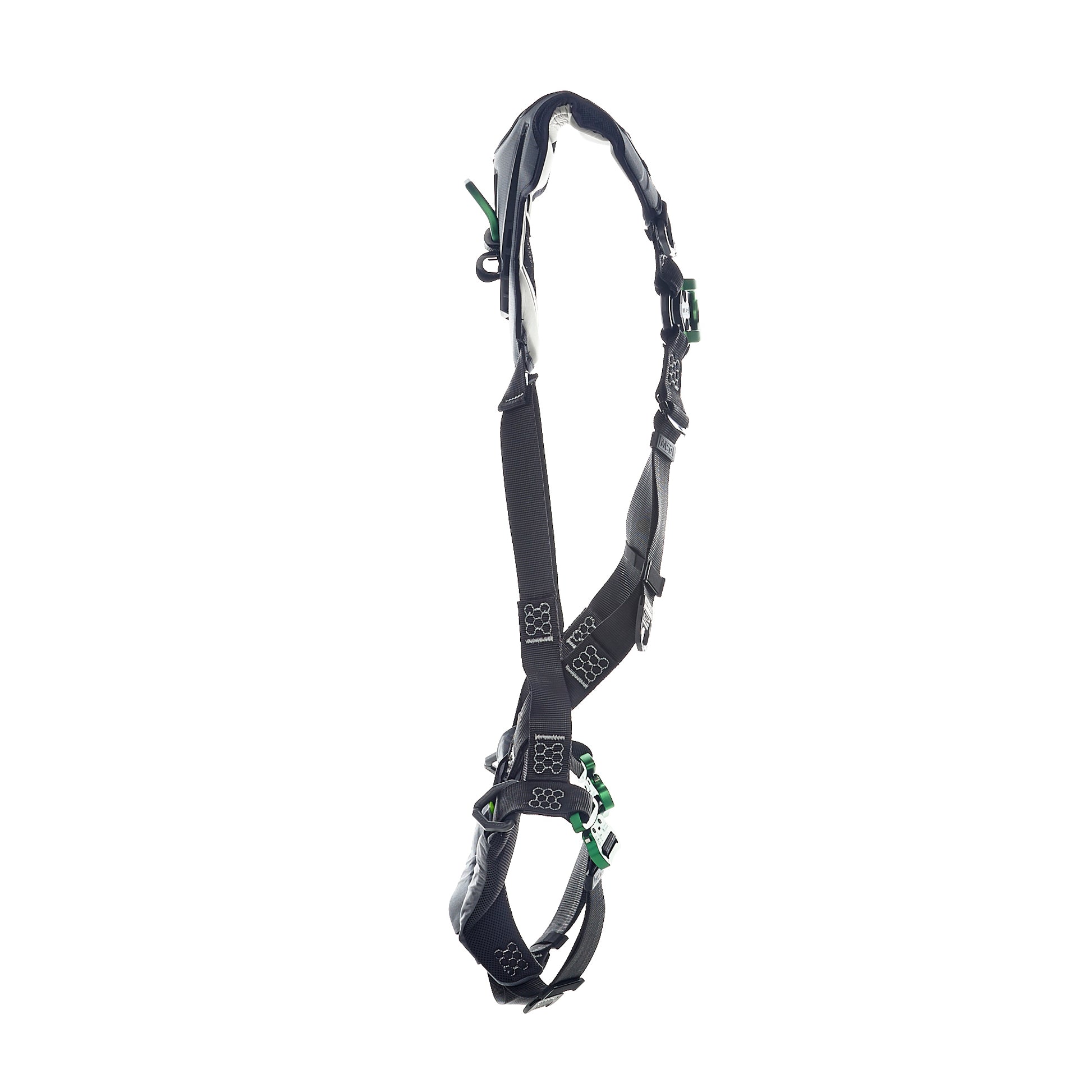 MSA V-FLEX Harness w/Back & Front D-Rings - Quick Connect Leg Straps - Extra Small - 10211316