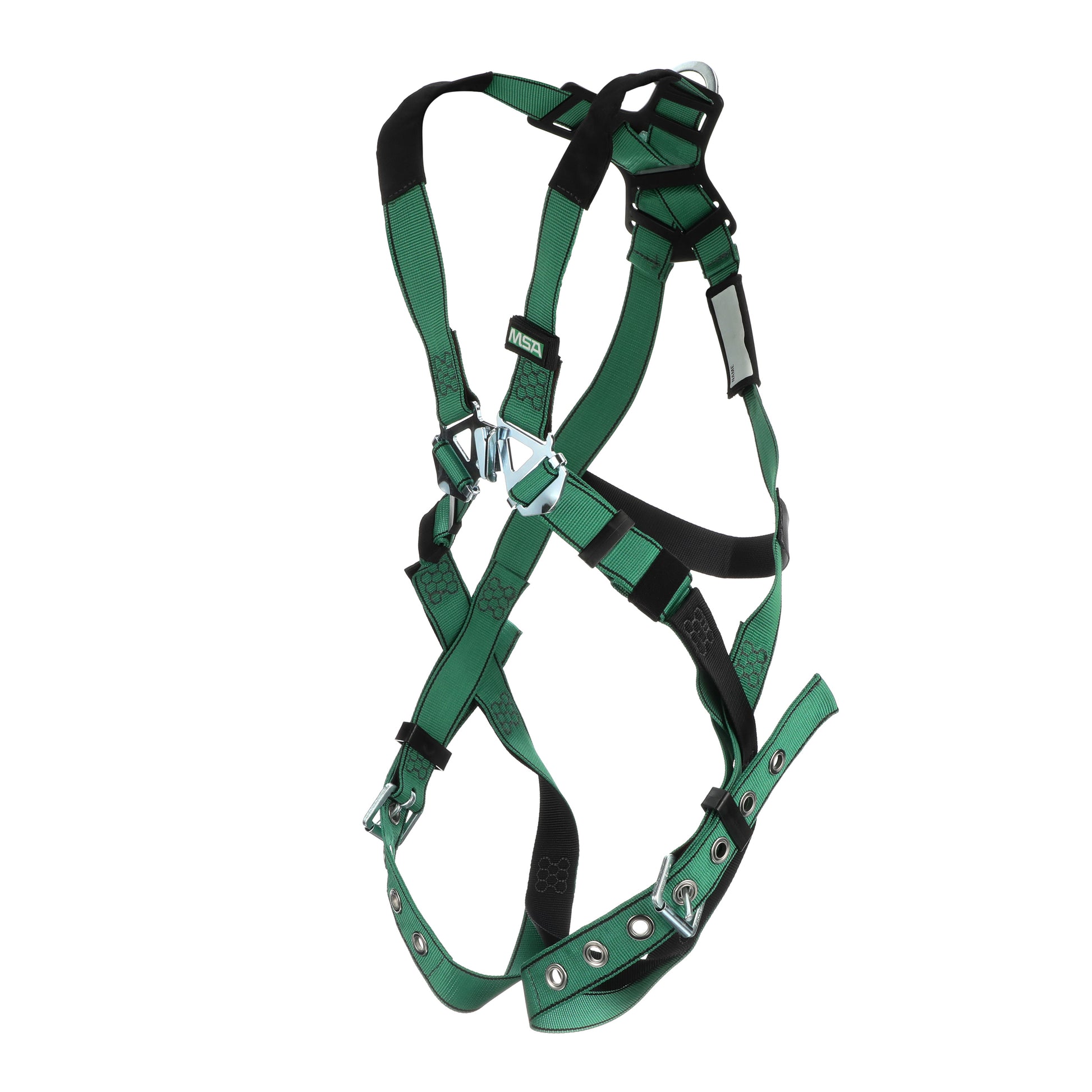 MSA V-FORM Harness w/Back D-Ring - Tongue Buckle Leg Straps - Extra Small - 10196702