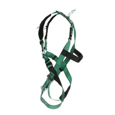 MSA V-FORM Harness w/Back & Shoulder D-Rings - Tongue Buckle Leg Straps - Extra Small - 10197218