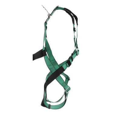 MSA V-FORM Harness w/Back D-Ring - Qwik-Fit Leg Straps - Super Extra Large - 10197198