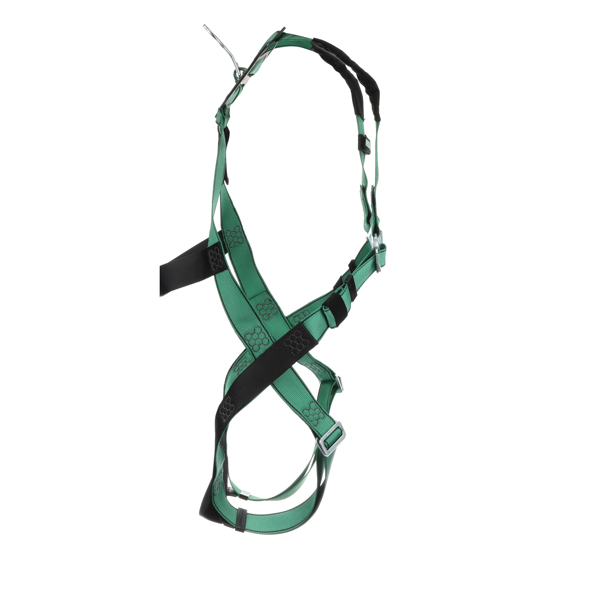 MSA V-FORM Harness w/Back D-Ring - Qwik-Fit Leg Straps - Extra Small - 10197195