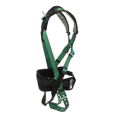 MSA V-FORM+ Construction Harness w/Back & Side D-Rings - Tongue Buckle Leg Straps - Shoulder Padding - Extra Large - 10206162