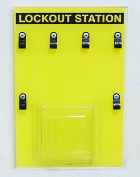LOCKOUT STATION 4 LOCK CAPACITY