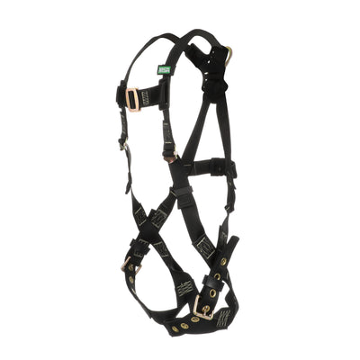 MSA Workman Arc Flash Vest-Style Harness w/Back D-Ring - Qwik-Fit leg straps - Standard (STD) - 10152652
