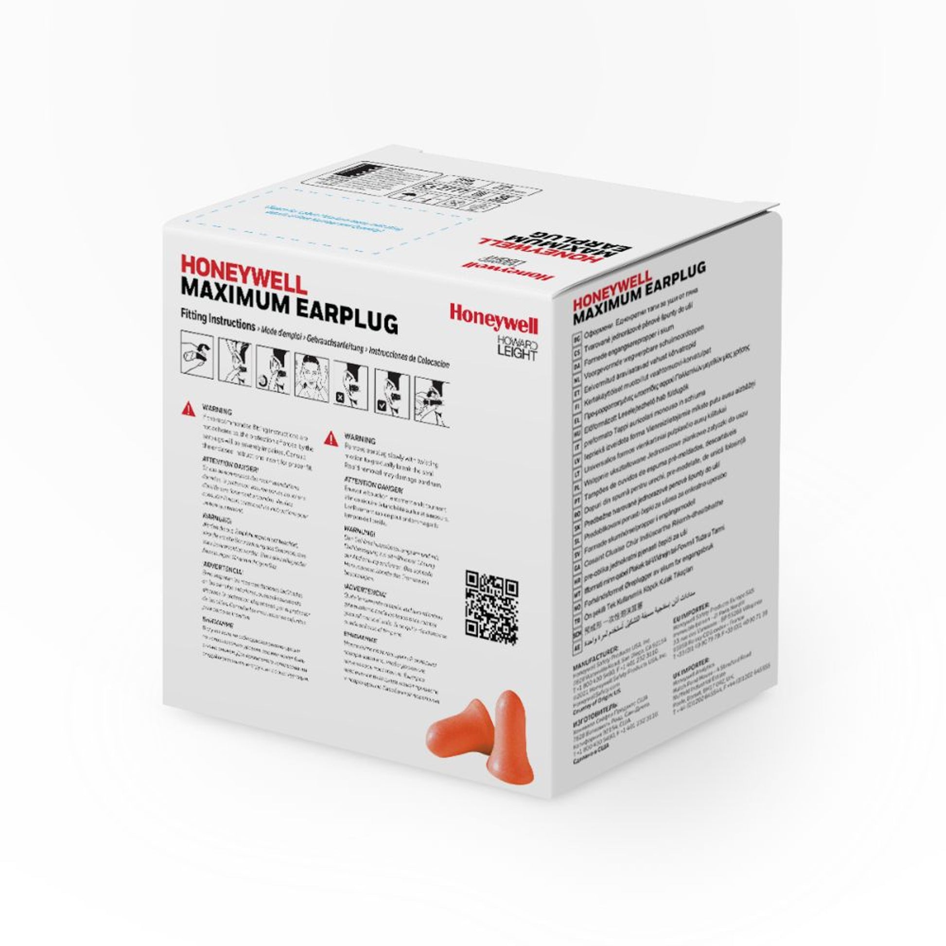 Honeywell Maximum Single-Use NRR 33 Un-Corded Earplug MAX-1