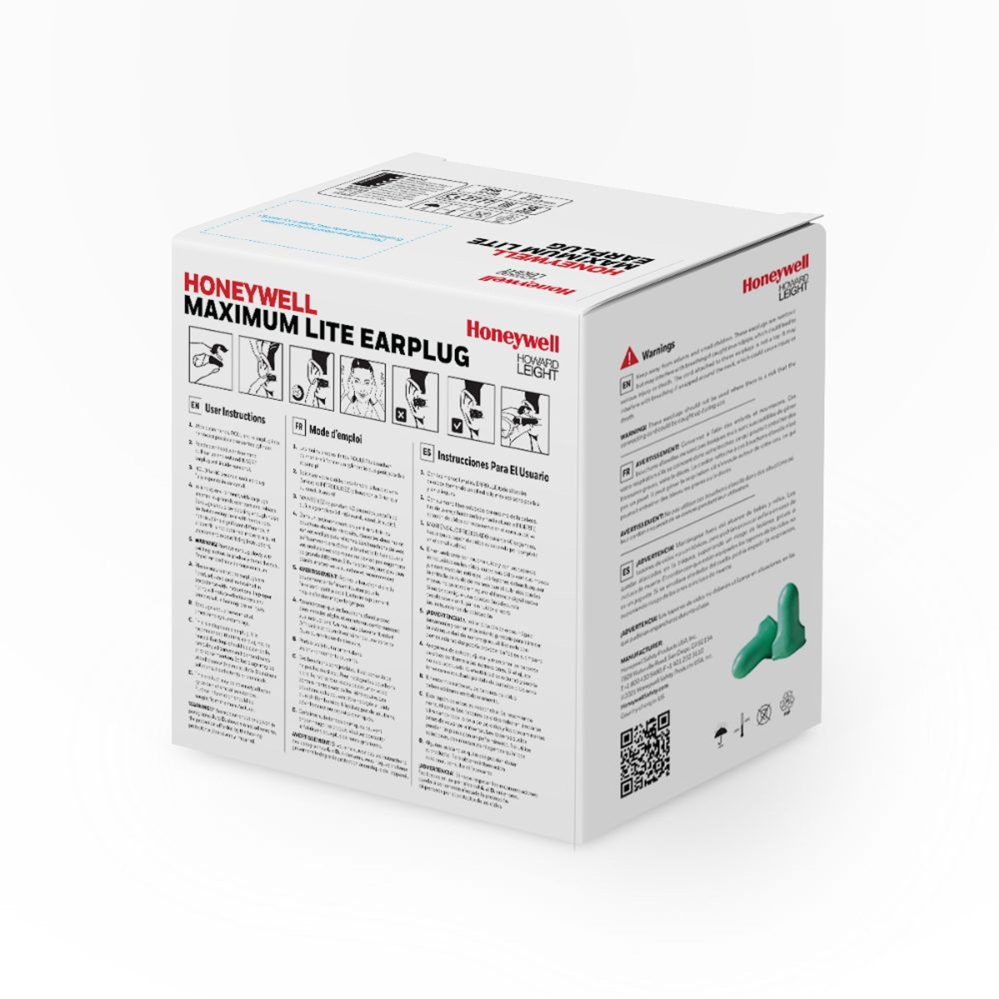 honeywell maximum lite back packaging