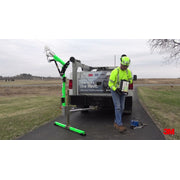 3M DBI-SALA Confined Space 5-Piece Davit System with Winch - Long Reach - 60 ft Stainless Steel Cable - 8301109