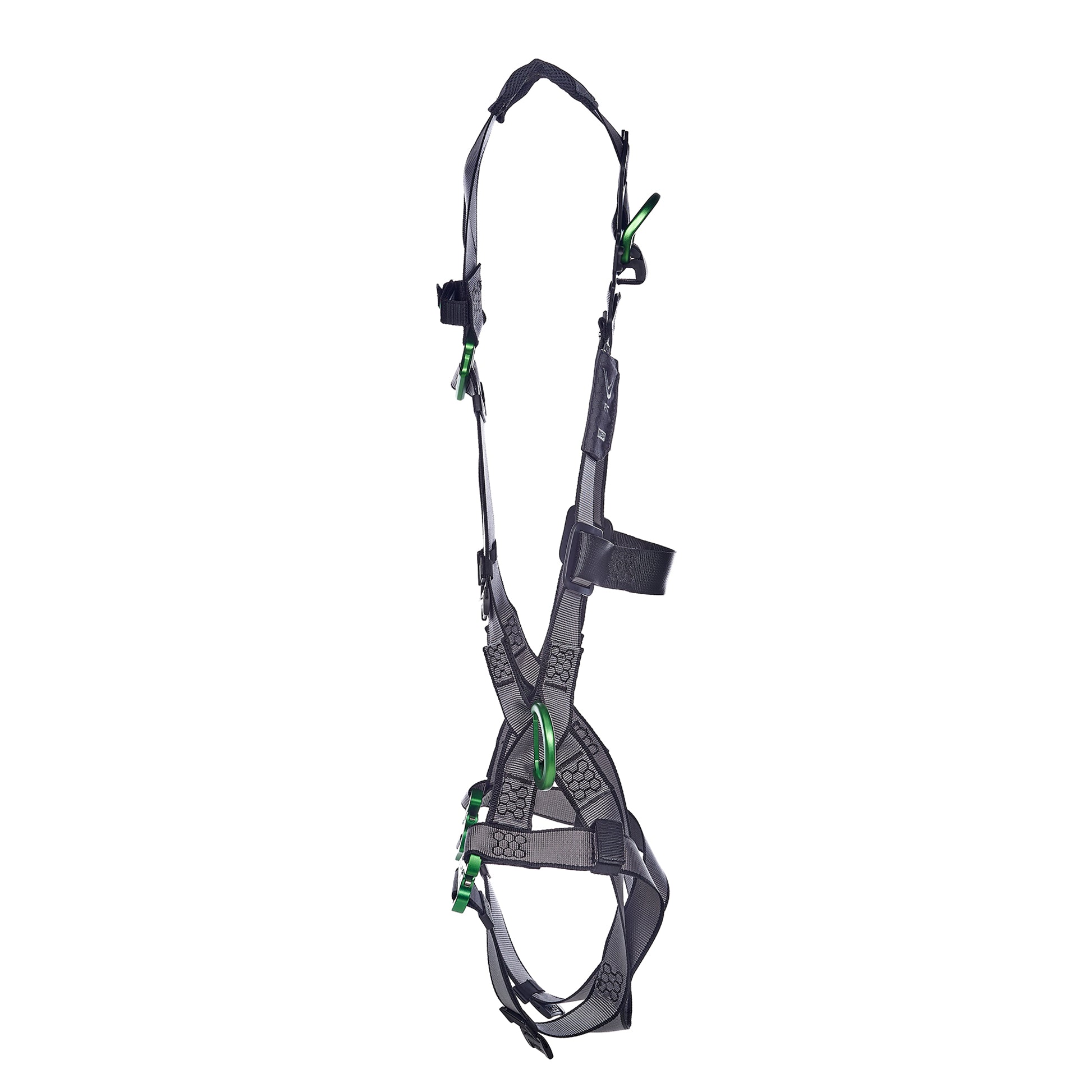 MSA V-FIT Harness w/Back & Side D-Rings - Quick-Connect Leg Straps - Extra Small - 10195063
