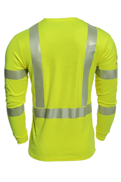 DRIFIRE FR Hi-Vis Dual Hazard Long Sleeve T-Shirt Class 3 - TEEY2LSPC3