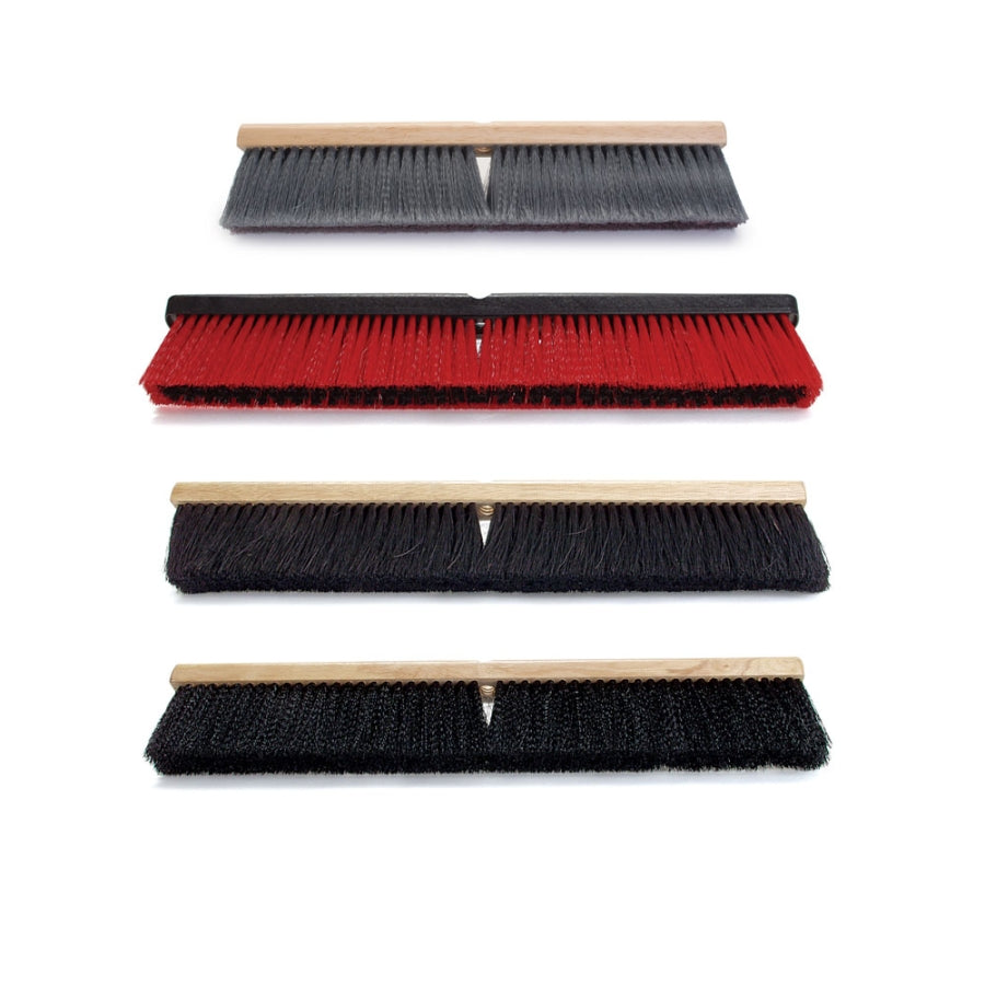Malish Medium Floor Sweep Poly Twin Fill Broom Head 24" - 3021