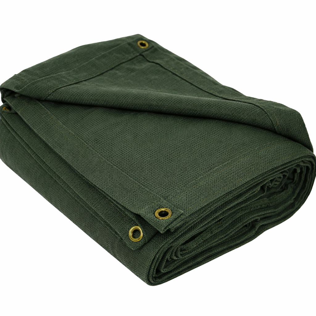 Eagle Industries Mesh Debris Tarp 20' x 50' Dark Green FR - MT-2050-DGR-FR