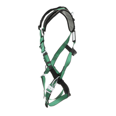 MSA V-FORM+ Harness w/Back & Side D-Rings - Quick Connect Leg Straps - Standard - 10206105
