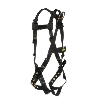 MSA Workman Arc Flash Vest-Style Harness w/Back D-Ring - Qwik-Fit leg straps - Standard (STD) - 10152652