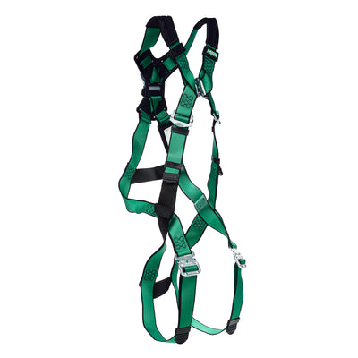 MSA V-FORM+ Harness w/Back D-Ring - Quick Connect Leg Straps - Standard - 10206133