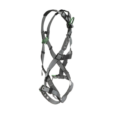 MSA V-FIT Harness w/Back D-Ring - Tongue Buckle Leg Straps - Standard - 10195092