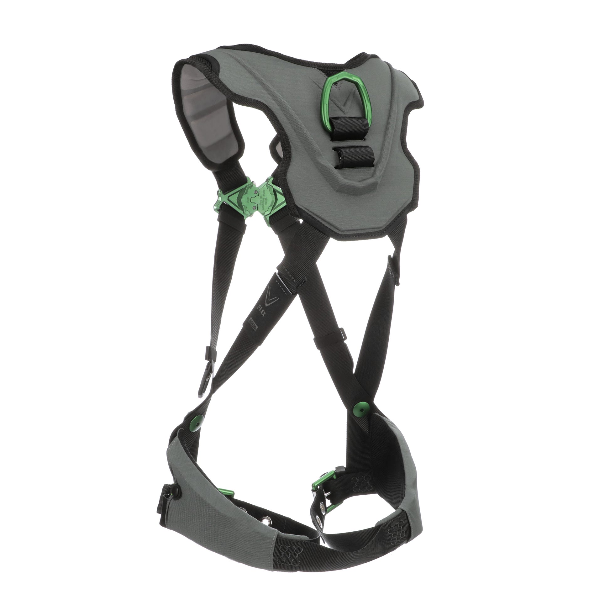 MSA V-FLEX Harness w/Back D-Ring - Tongue Buckle Leg Straps - Standard - 10239984