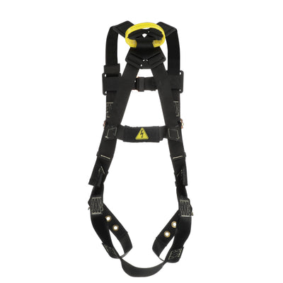 MSA Workman Arc Flash Vest-Style Harness w/Back Web Loop - Tongue Buckle leg straps - Standard (STD) - 10152633