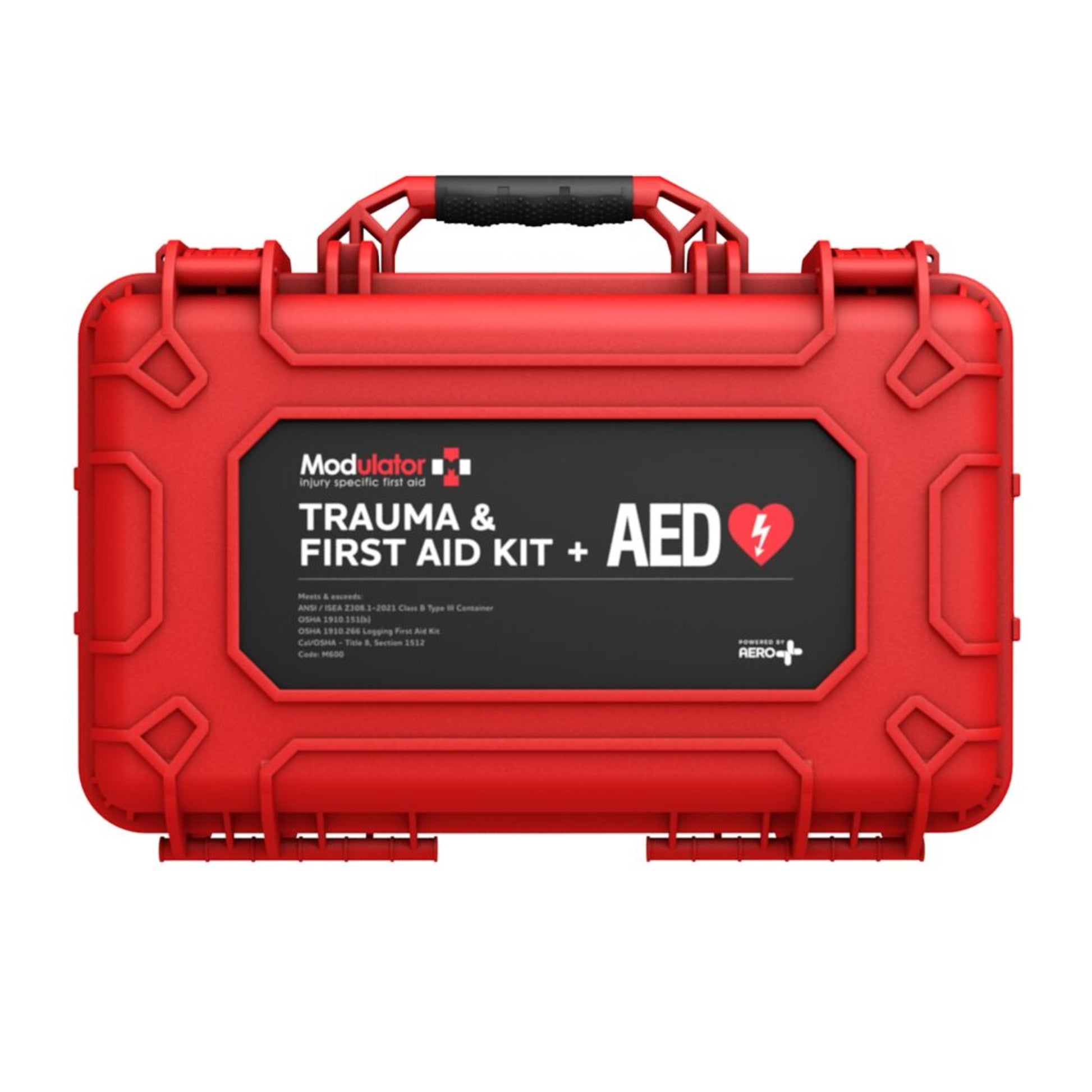 AERO Modulator Trauma Kit with Bleed Control without AED - XL Rugged Hard Case - M600-7