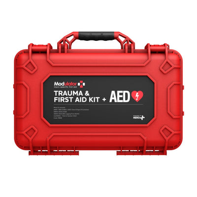 AERO Modulator Trauma Kit with Heartsine 350P - XL Rugged Hard Case - M600-1