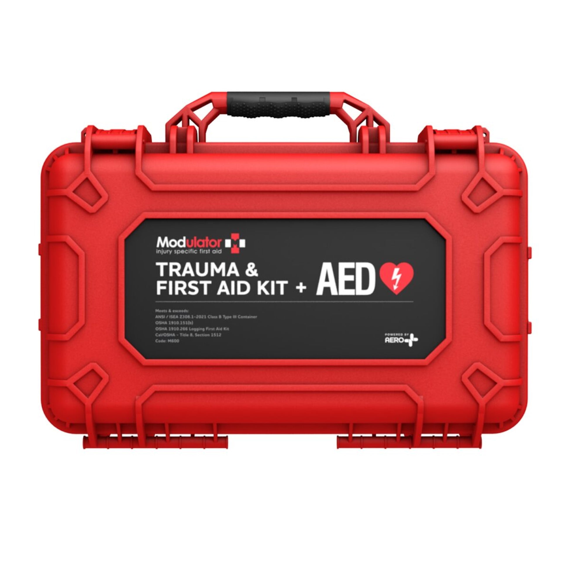 AERO Modulator Trauma Kit with Heartsine 450P & Bleed Control - XL Rugged Hard Case - M600-6