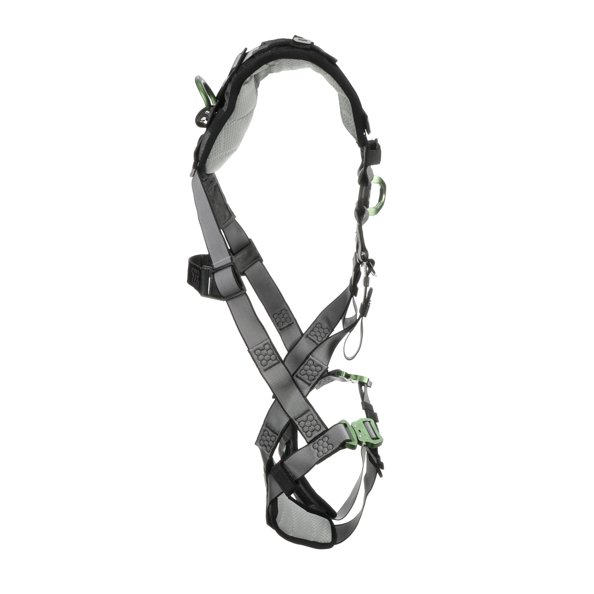 MSA V-FIT Harness w/Back D-Ring - Quick-Connect Leg Straps - Shoulder & Leg Padding - Extra Small - 10194944