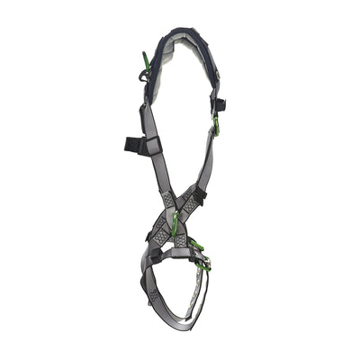 MSA V-FIT Harness w/Back & Side D-Rings - Tongue Buckle Leg Straps - Shoulder Padding - Standard - 10194909