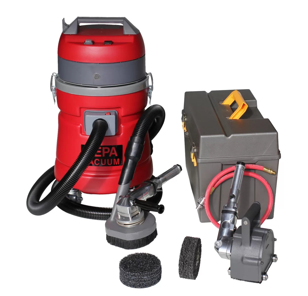 Aargo Pneumatic Unique Tool Wood Kit with 10 Gallon Hepa Vac - 904117