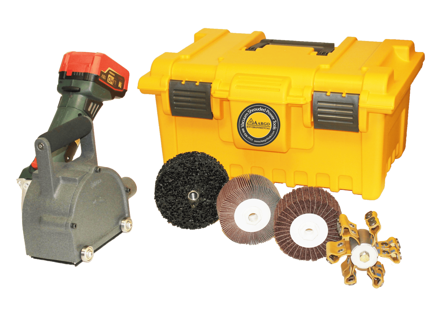 Aargo Cordless 2 inch rotopeen Kit  - 904189