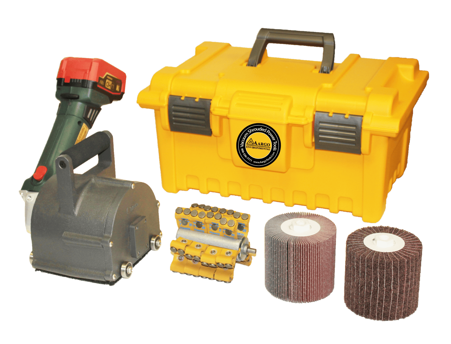 Aargo Cordless 4 inch Rotopeen Kit - 904184