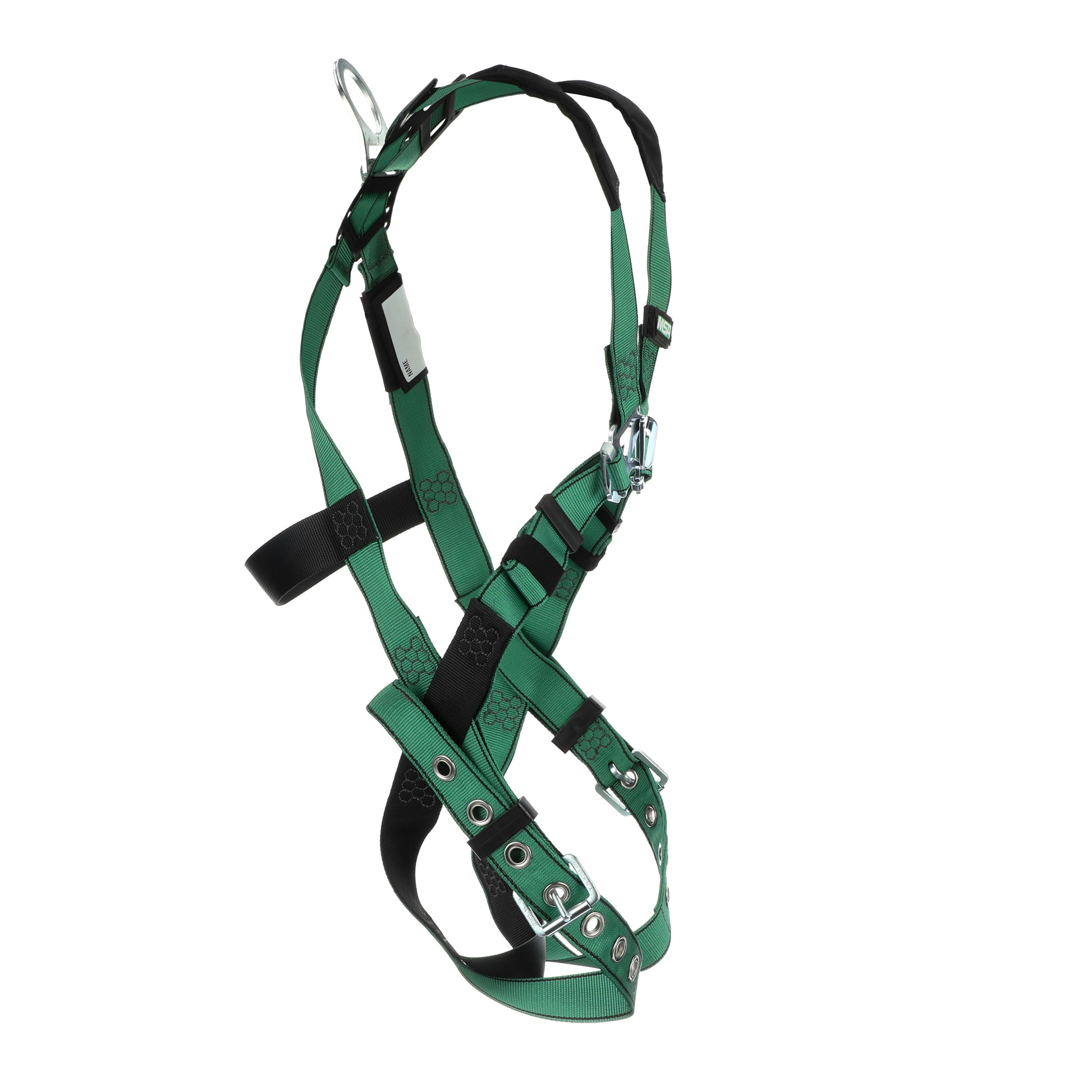 MSA V-FORM Harness w/Back D-Ring - Tongue Buckle Leg Straps - Extra Small - 10196702