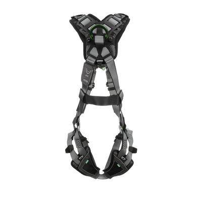 MSA V-FIT Harness w/Back D-Ring - Quick-Connect Leg Straps - Shoulder & Leg Padding - Extra Small - 10194944