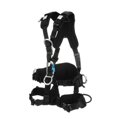 MSA Gravity Suspension Harness w/Back, Front, Belly, & Side D-Rings - Lumbar, Shoulder & Leg Padding - Large - 10150458