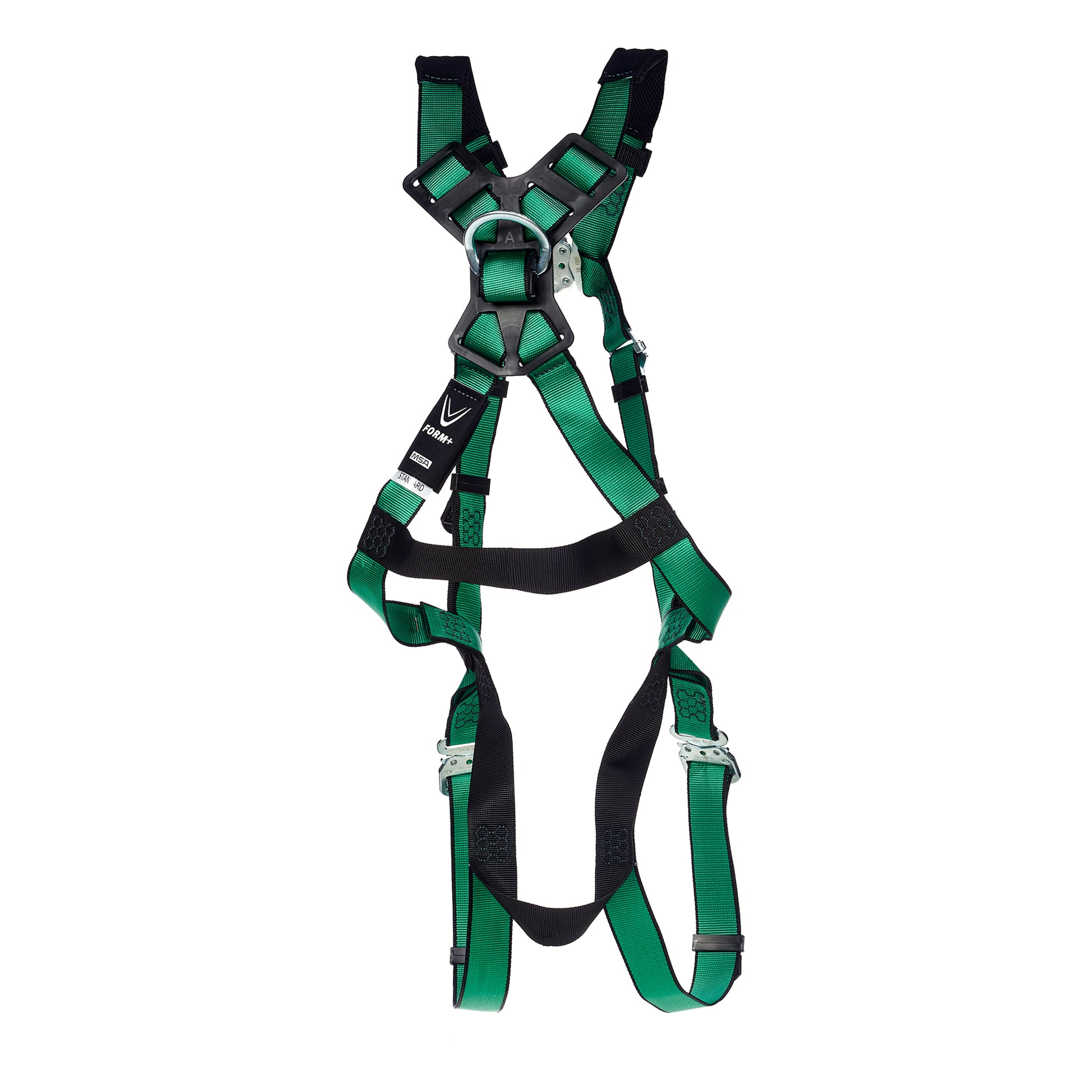 MSA V-FORM+ Harness w/Back D-Ring - Quick Connect Leg Straps - Standard - 10206133