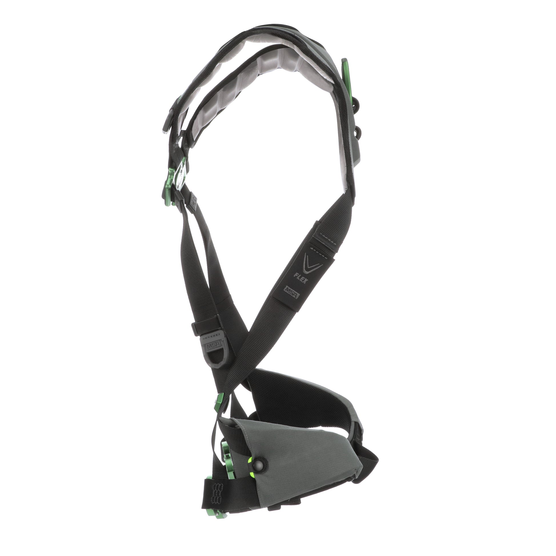 MSA V-FLEX Harness w/Back D-Ring - Quick Connect Leg Straps - Extra Small - 10239822