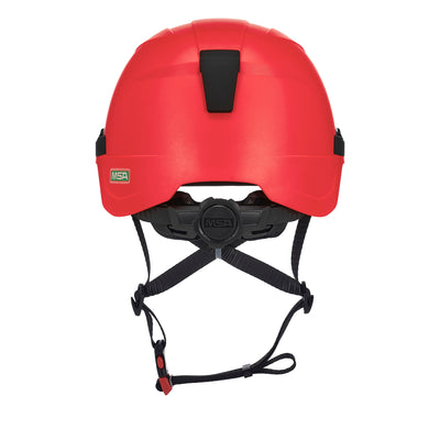 MSA V-Gard H2 Type II Class E Safety Helmet - No Vent - Red - 10242811
