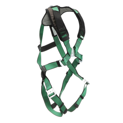 MSA V-FORM+ Harness w/Back D-Ring - Quick Connect Leg Straps - Standard - 10206101