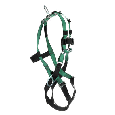 MSA V-FORM Harness w/Back, Front & Side D-Rings - Qwik-Fit Leg Straps - Super Extra Large - 10197438