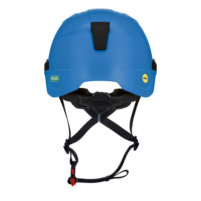 MSA V-Gard H2 Type II Class E Safety Helmet - Mips - No Vent - Blue - 10242825