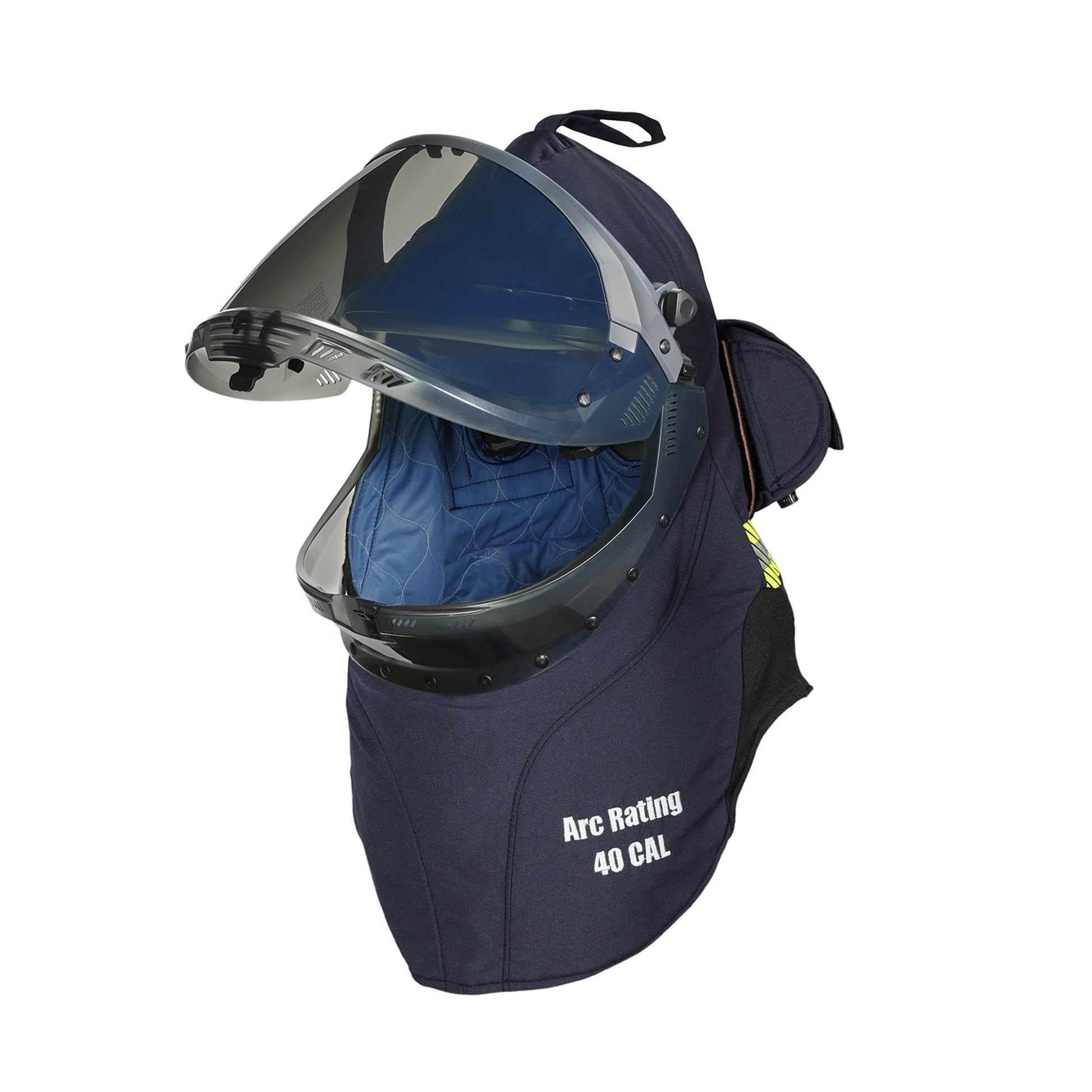 Enespro 40 cal AirLite Arc Flash Lift Front Hood wth Dual Fans - EN403FNDNB05AL