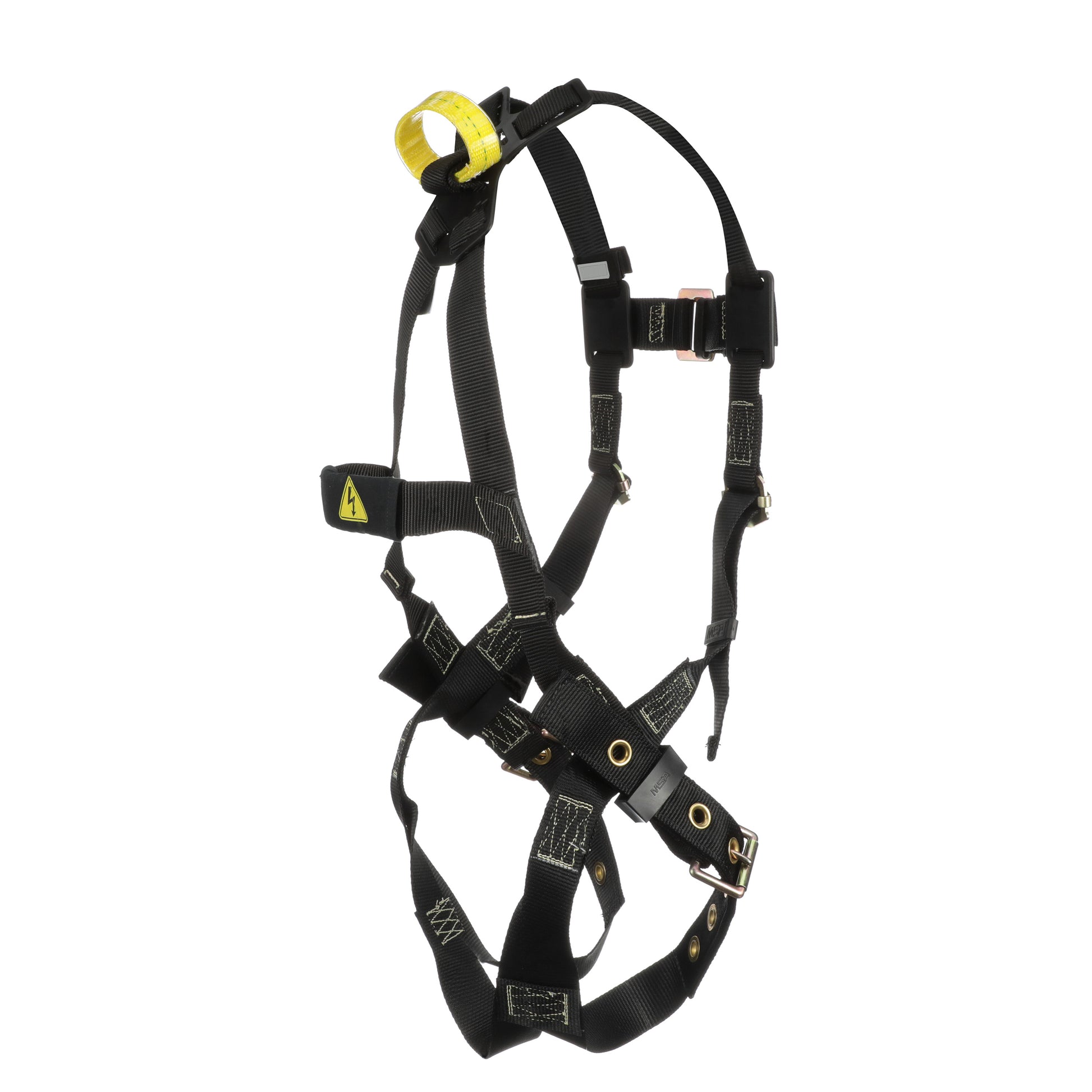 MSA Workman Arc Flash Vest-Style Harness w/Back Web Loop - Tongue Buckle leg straps - Standard (STD) - 10152633