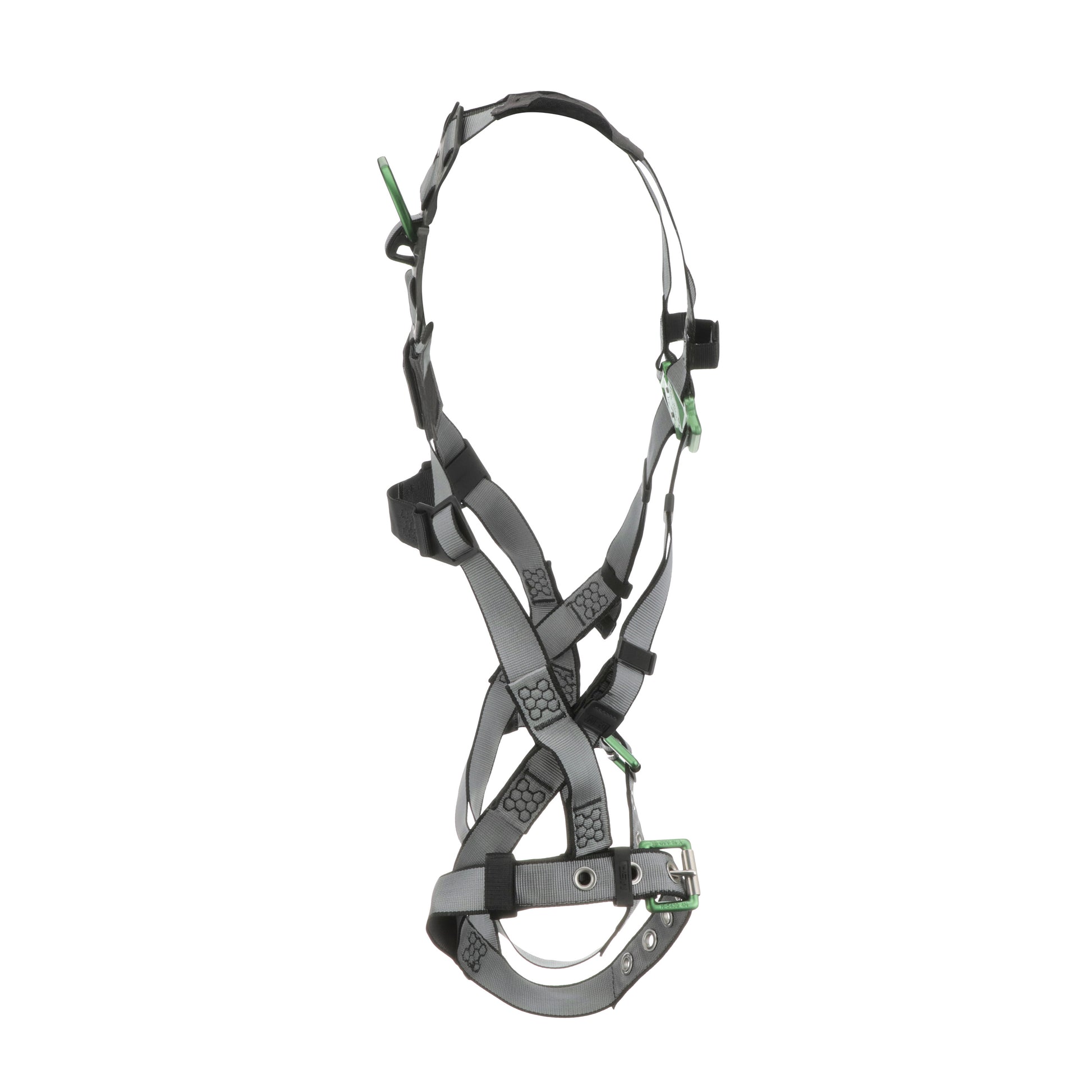 MSA V-FIT Harness w/Back D-Ring - Tongue Buckle Leg Straps - Standard - 10195092