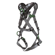 MSA V-FIT Harness w/Back & Side D-Rings - Quick-Connect Leg Straps - Shoulder Padding - Standard - 10194873