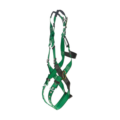 MSA V-FORM Harness w/Back & Side D-Rings - Tongue Buckle Leg Straps Quick Connect Chest Buckle - Extra Small - 10206061